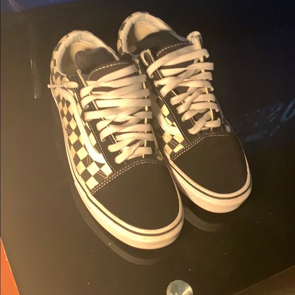 Primary checkerboard old skool vans - Picture 2 of 6